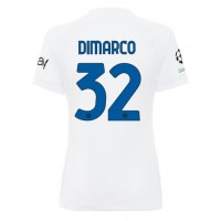 Inter Milan Federico Dimarco #32 Gostujuci Dres za Ženska 2023-24 Kratak Rukav